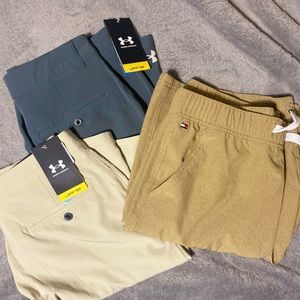 Under Armor. Tommy Hilfiger Lot of 3 NTW BOYS XXL (20). MSRP $40 each